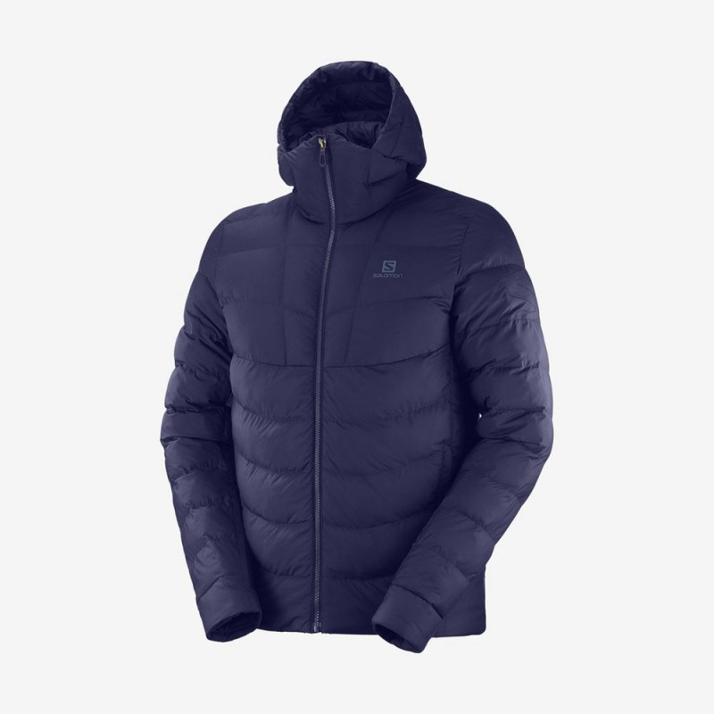 Salomon SIGHT STORM HOODIE Azul Marino | 5649GIFHC