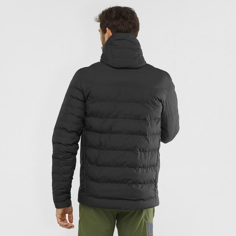 Salomon SIGHT STORM HOODIE M Negras | 2834KQAXN