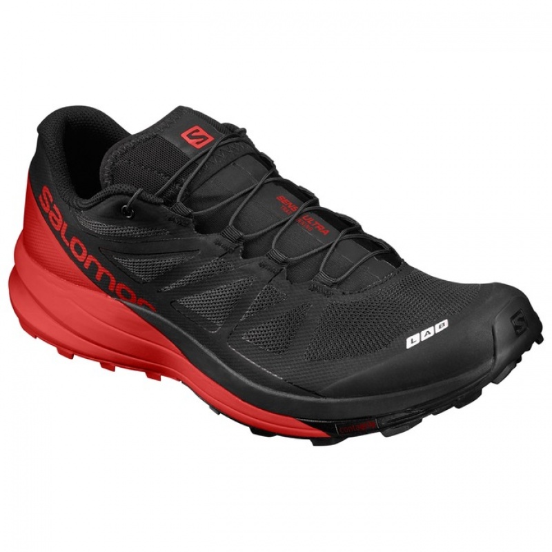 Salomon S/LAB SENSE ULTRA Negras Rojas | 2403PHOET