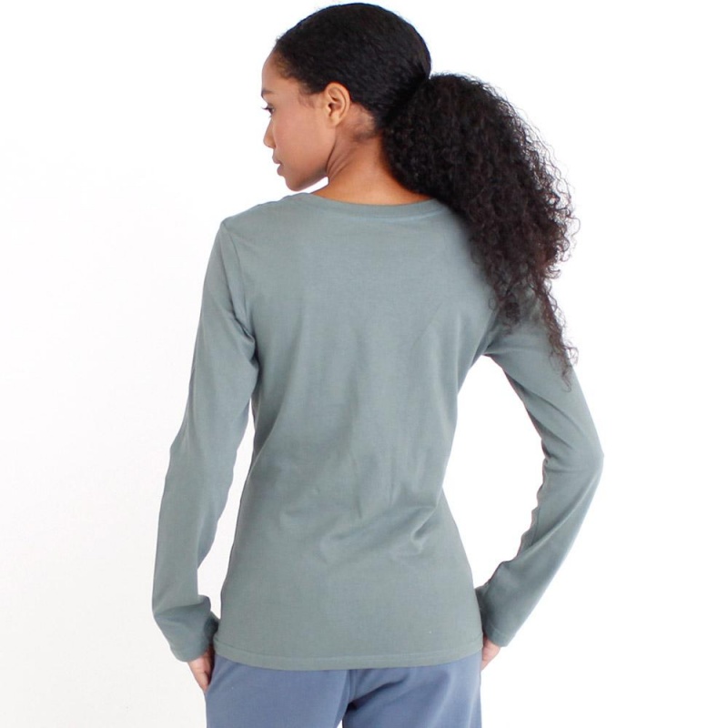 Salomon SMOOTH LS W Long Sleeve Verde | 3790ERMZN