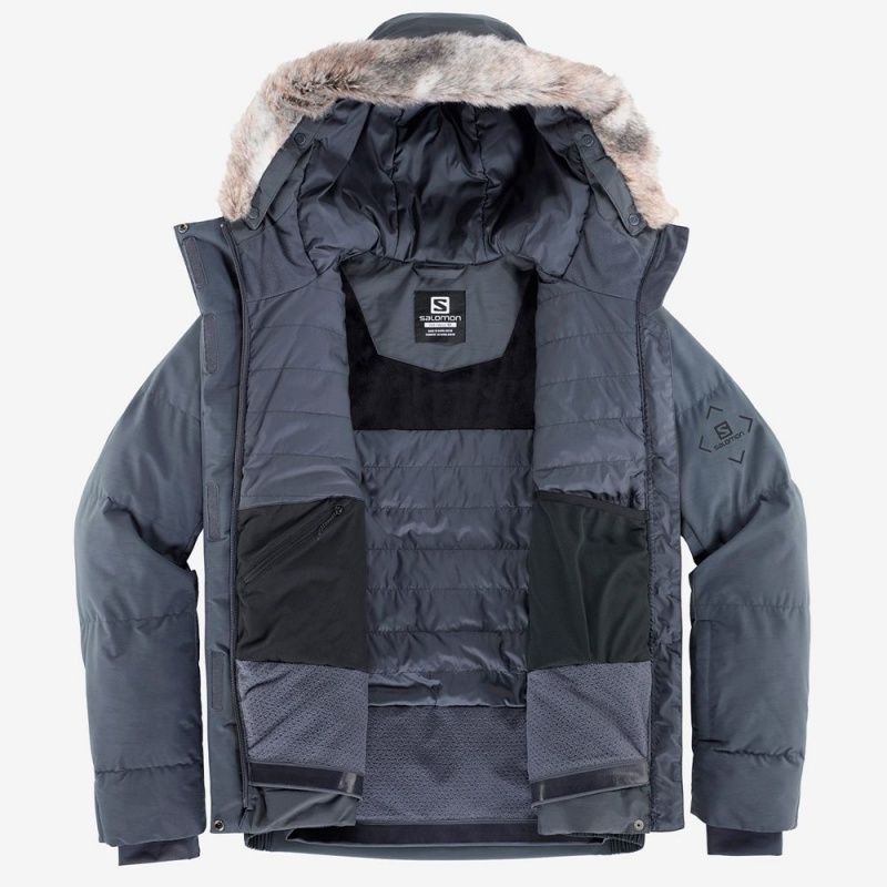 Salomon SNUGGLY WARM W Ski Gris | 4298PQCHA