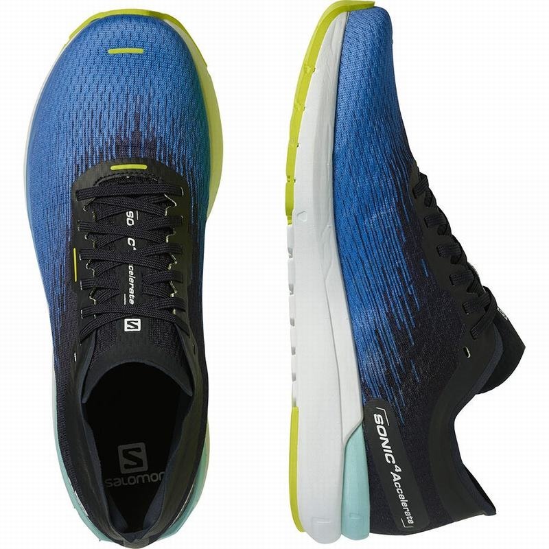 Salomon SONIC 4 ACCELERATE Azules Blancas | 3852SEPGR