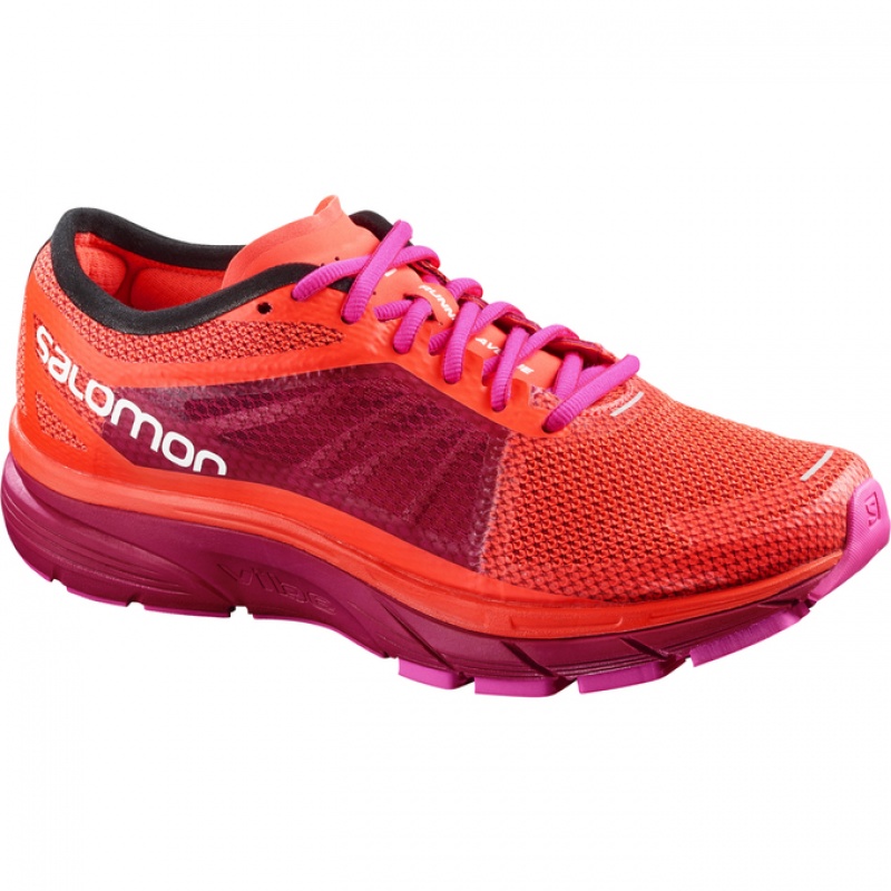 Salomon SONIC RA W Naranjas Moradas | 3986PJAIE