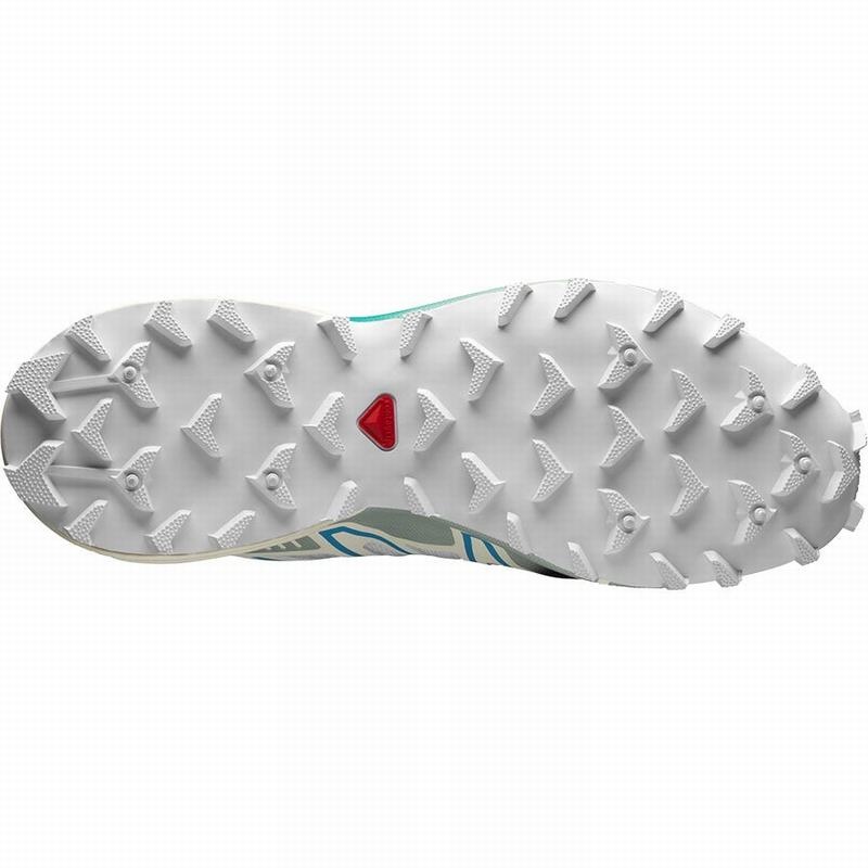 Salomon SPEEDCROSS 3 Blancas Turquesa Claro | 3142THURI