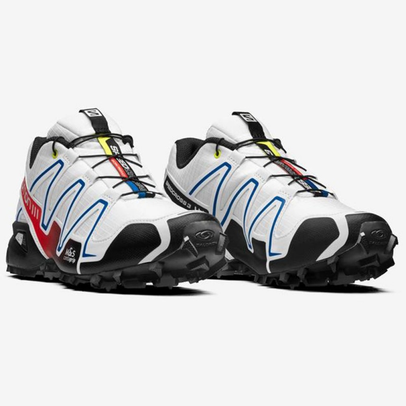 Salomon SPEEDCROSS 3 RACING Blancas Negras Rojas | 0428GTWSO