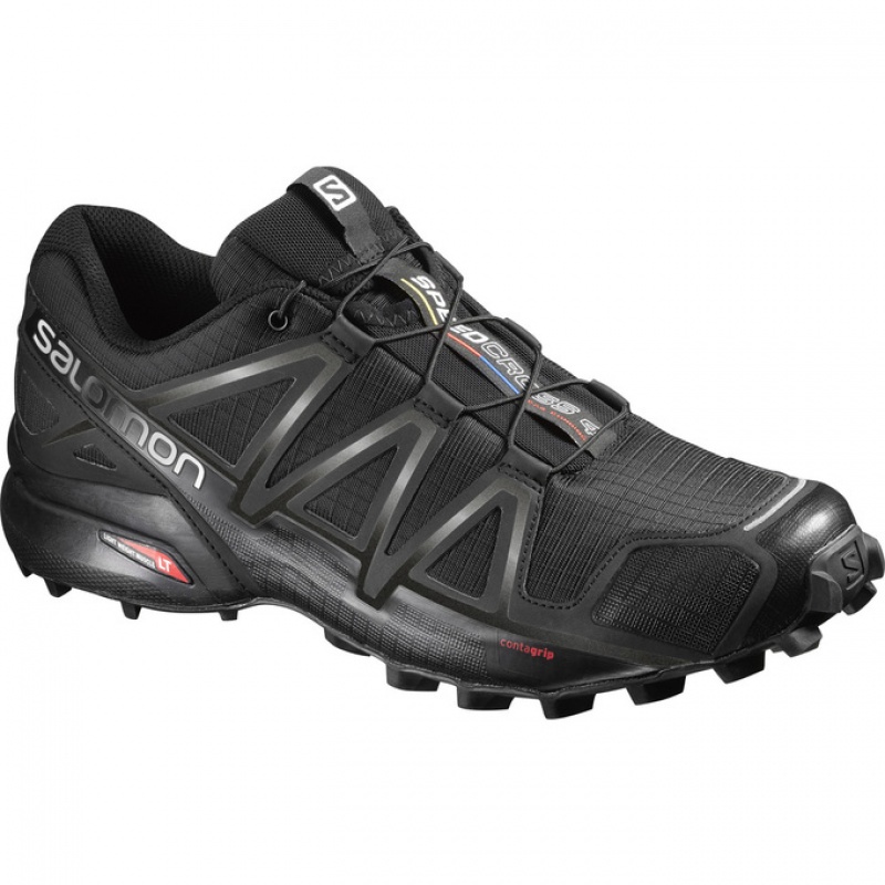 Salomon SPEEDCROSS 4 WIDE Negras | 4685KOHEZ