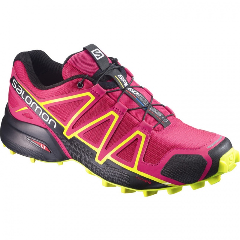 Salomon SPEEDCROSS 4 W Rosas Negras | 2487WVKOJ