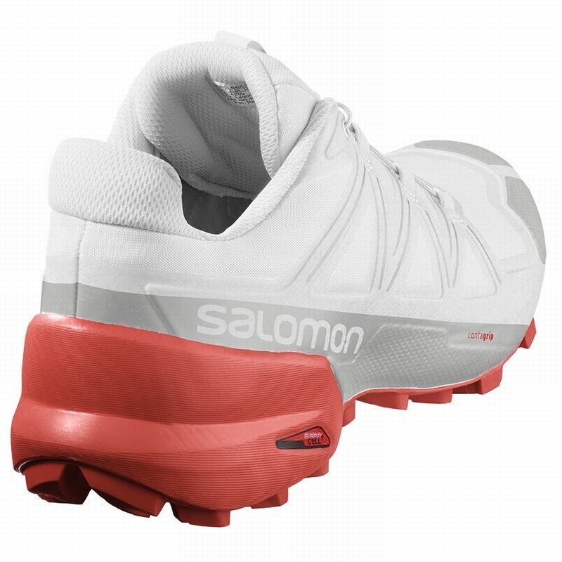 Salomon SPEEDCROSS 5 Blancas Rojas | 2470IRBMQ