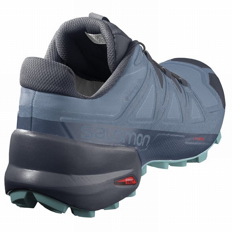 Salomon SPEEDCROSS 5 GORE-TEX Azules Azul Marino | 1965ZRETW