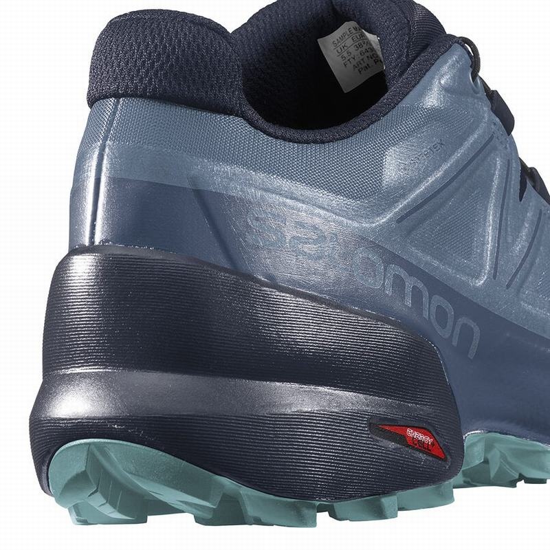 Salomon SPEEDCROSS 5 GORE-TEX Azules Azul Marino | 1965ZRETW