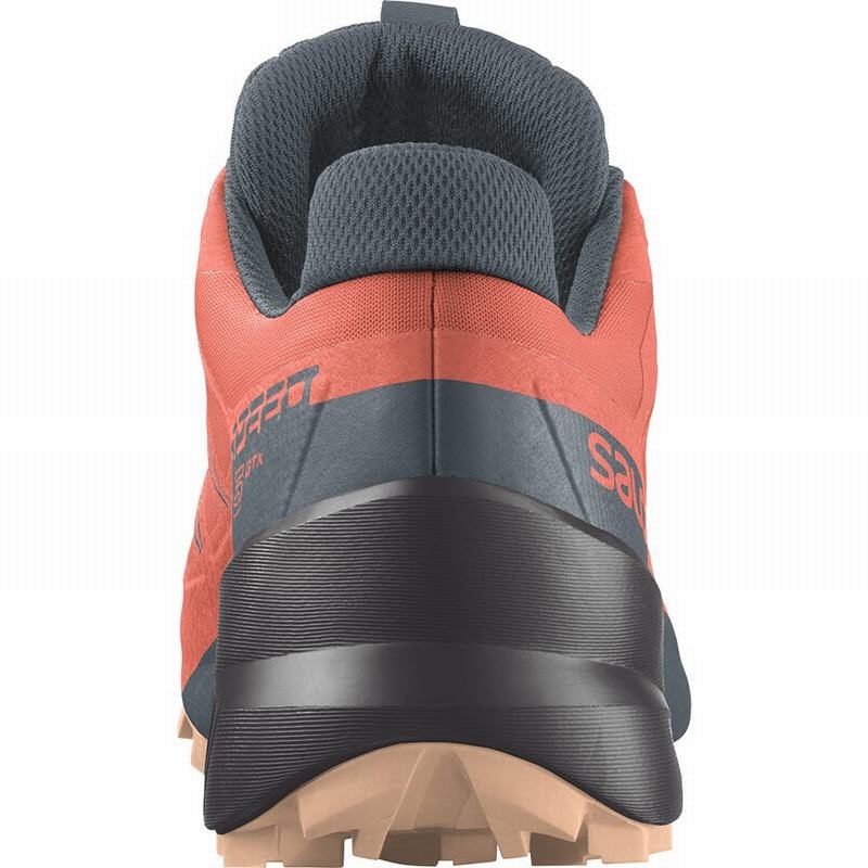 Salomon SPEEDCROSS 5 GORE-TEX Naranjas Gris | 6539WCGRZ