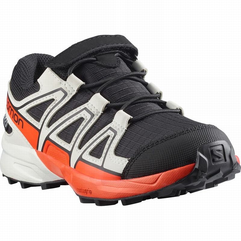 Salomon SPEEDCROSS CLIMASALOMON WATERPROOF Negras Rosas | 0437MJCYD