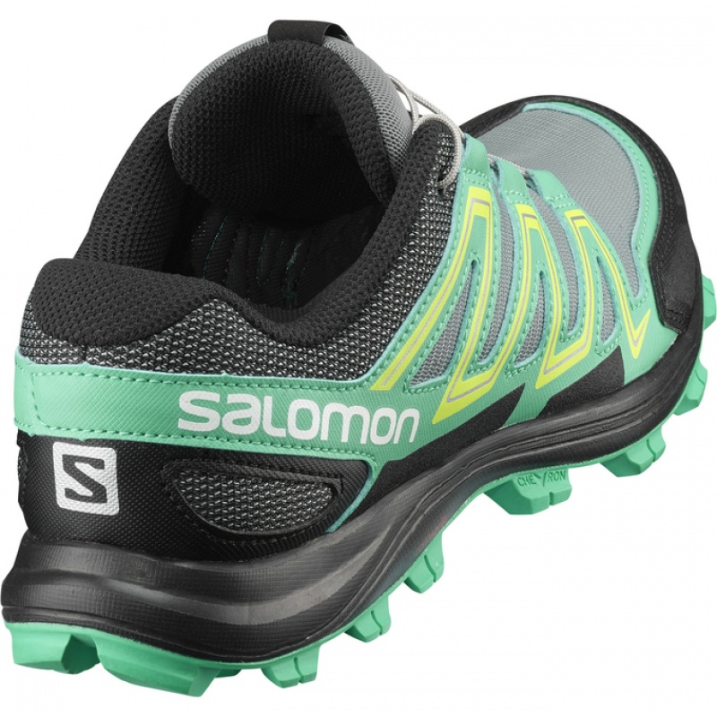 Salomon SPEEDTRAK W Plateadas Verde | 1054UADQC