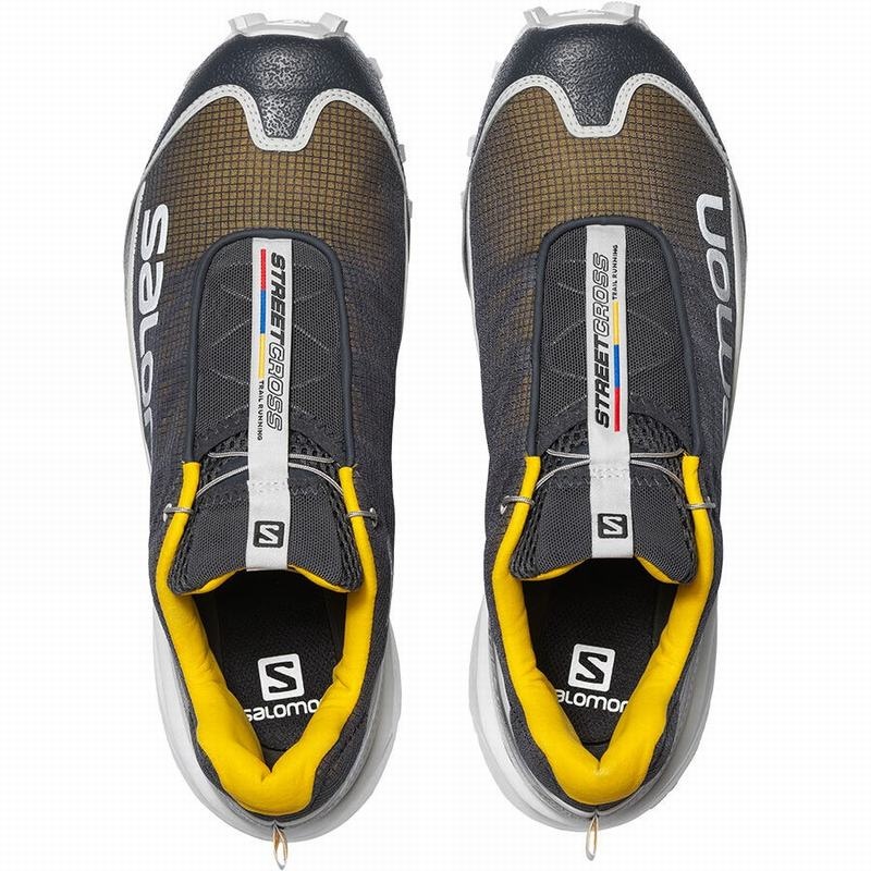 Salomon STREETCROSS Azules Oscuro Amarillo | 0193CKTHR