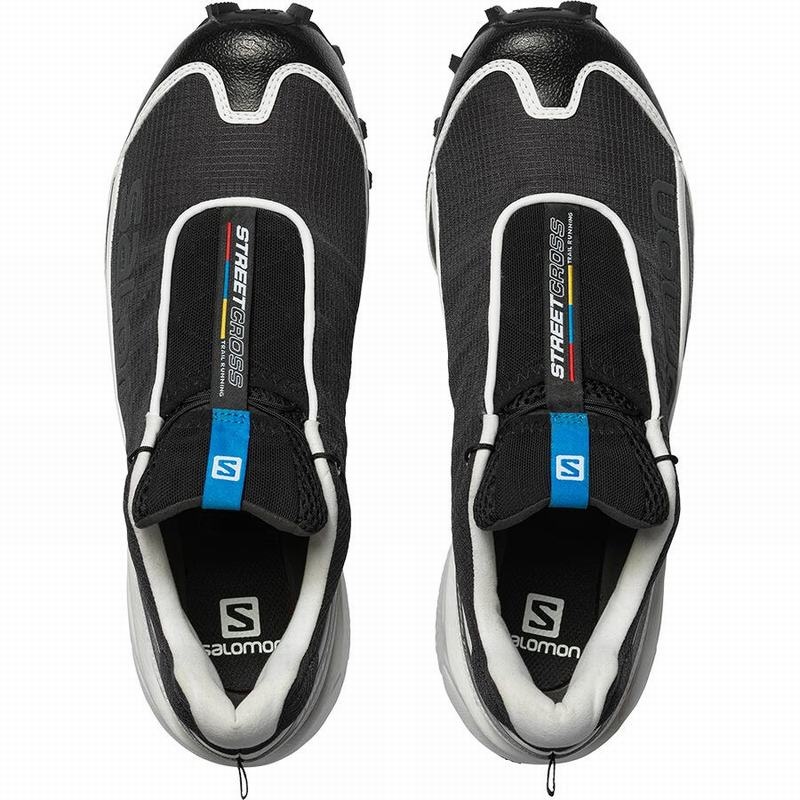 Salomon STREETCROSS Negras Blancas | 9857HQYTS