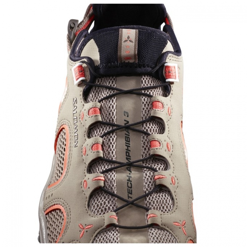 Salomon TECHAMPHIBIAN 3 W Turquesa Claro Gris | 4360NWJLS