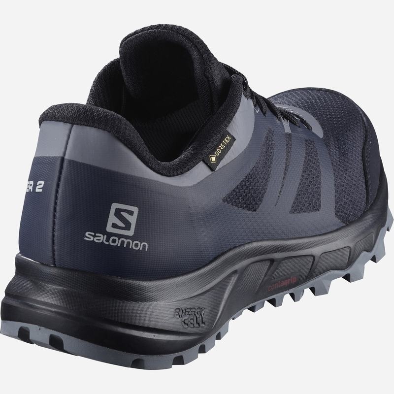 Salomon TRAILSTER 2 GORE-TEX Azul Marino Gris | 0953ISKQH