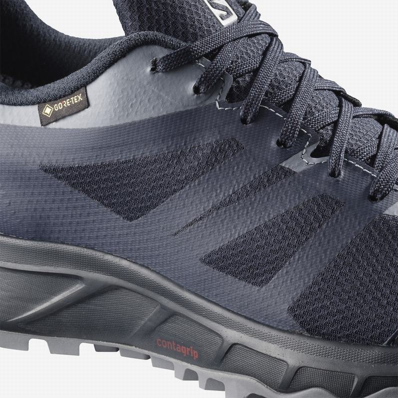 Salomon TRAILSTER 2 GORE-TEX Azul Marino Gris | 0953ISKQH