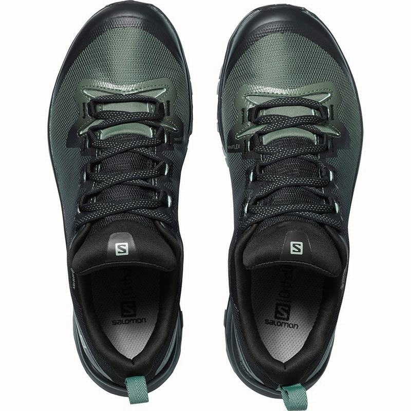 Salomon VAYA GORE-TEX Negras Verde | 4231YASUX