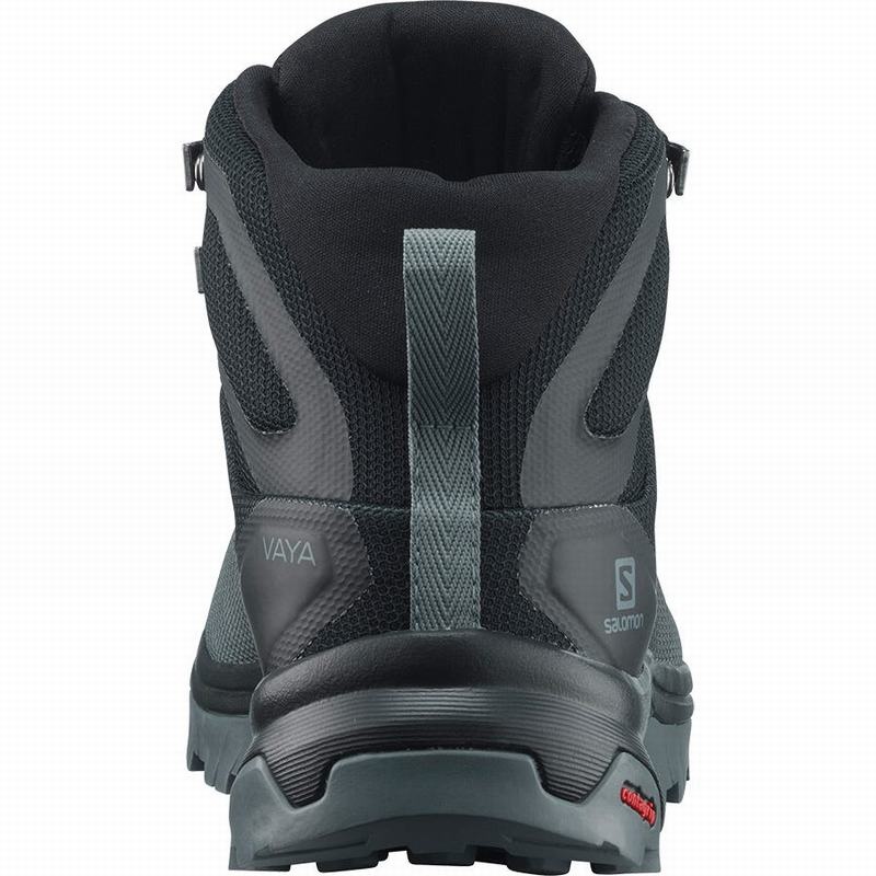 Salomon VAYA MID GORE-TEX Azules Oscuro Negras | 8064MKZQD