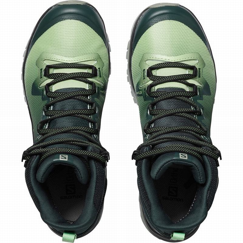 Salomon VAYA MID GORE-TEX Verde Gris | 0942XLACK