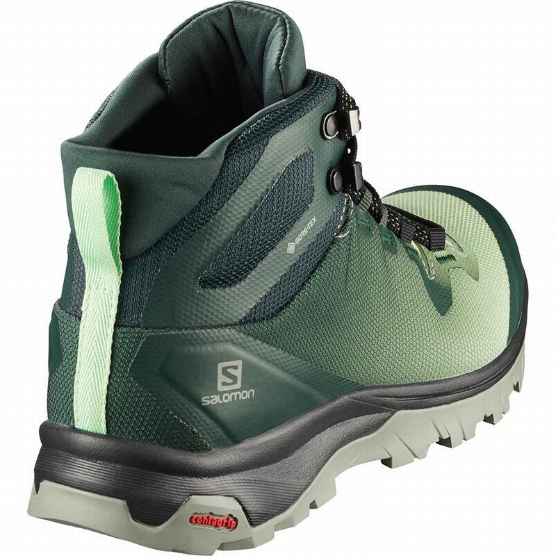 Salomon VAYA MID GORE-TEX Verde Gris | 0942XLACK