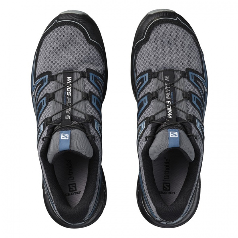 Salomon WINGS FLYTE 2 Plateadas Negras | 0214KDANI