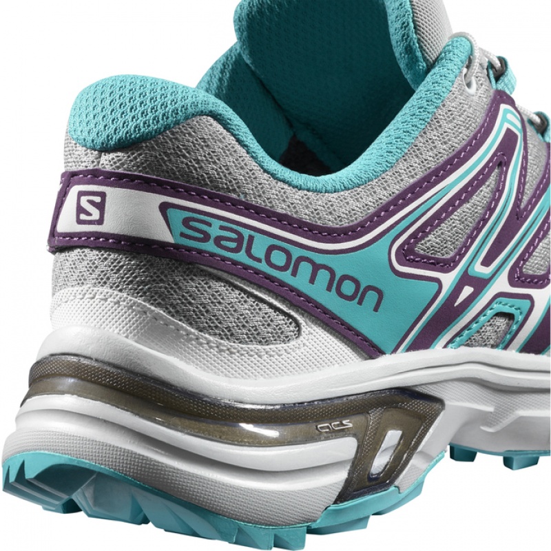 Salomon WINGS FLYTE 2 W Plateadas Turquesa | 3795GFQSL