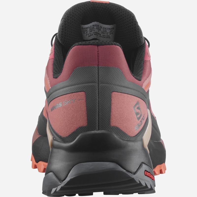 Salomon WINGS SKY GORE-TEX Rojas Negras | 2039YPJZU