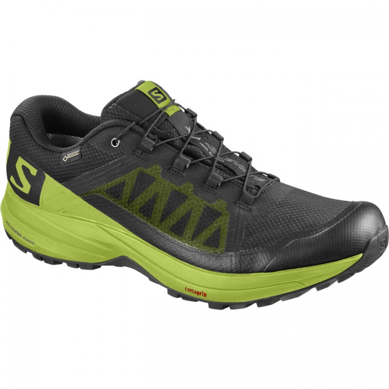 Salomon XA ELEVATE GTX Negras Verde Oscuro | 1790MQDLF