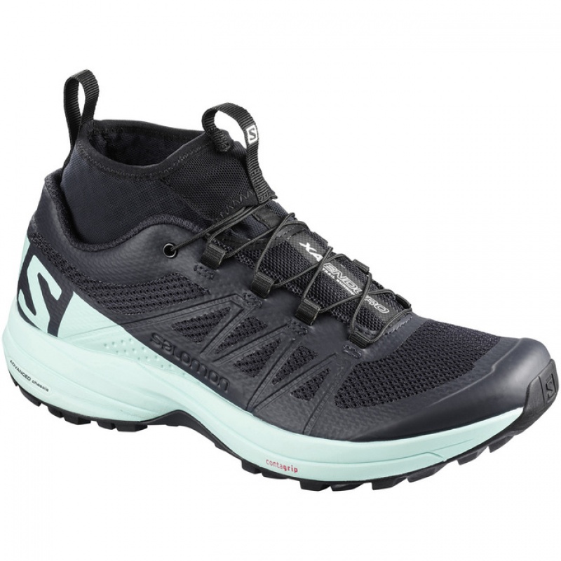 Salomon XA ENDURO W Negras Azules Claro | 9082ACKBL