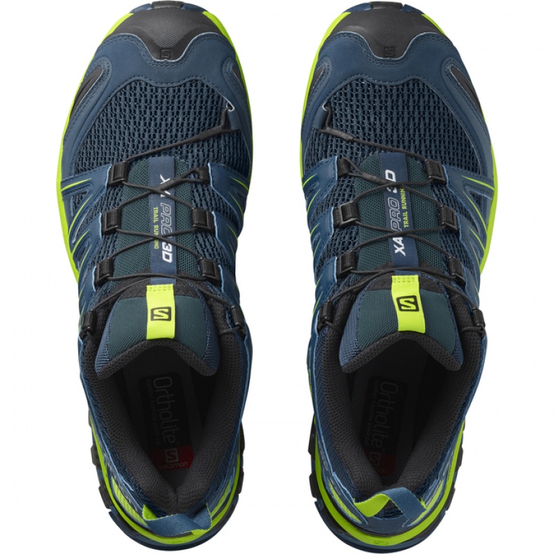 Salomon XA PRO 3D Azules Oscuro Verde | 4716SHRDE