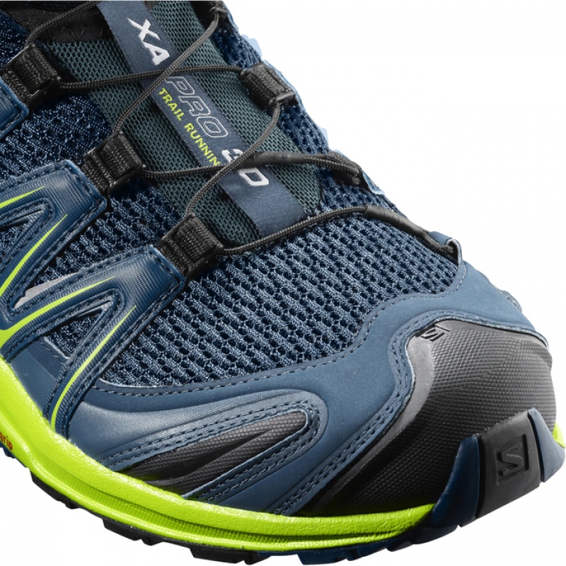 Salomon XA PRO 3D Azules Oscuro Verde | 4716SHRDE