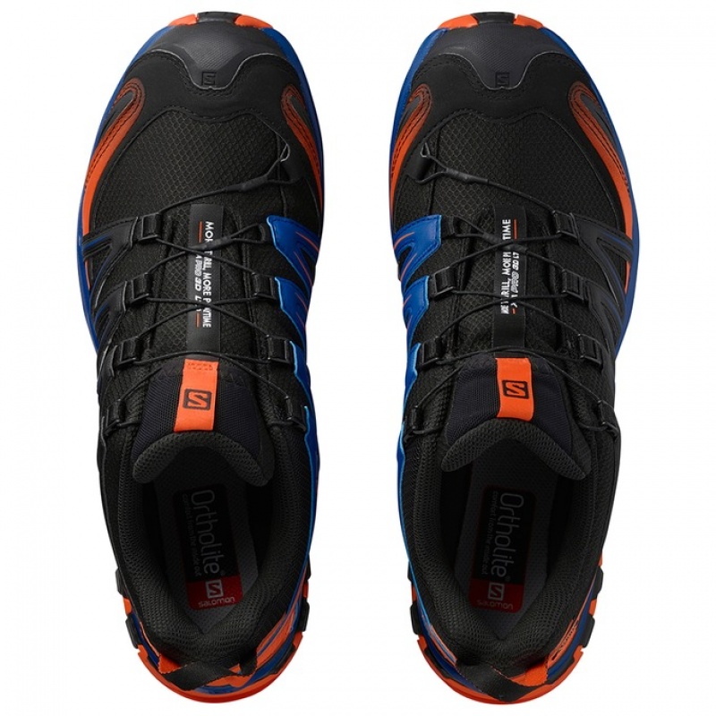 Salomon XA PRO 3D GTX LTD Negras Naranjas Azules | 0857MAVBD