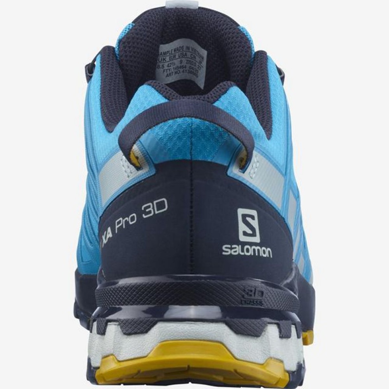 Salomon XA PRO 3D V8 GORE-TEX Azules | 9071SFEBD