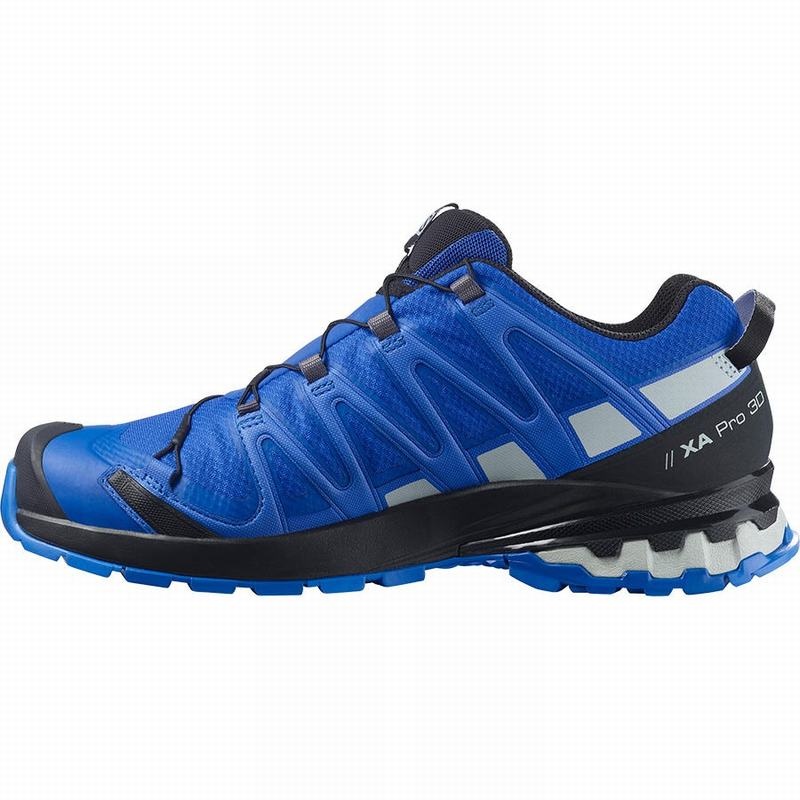 Salomon XA PRO 3D V8 GORE-TEX Negras Azules | 3985RVZFA