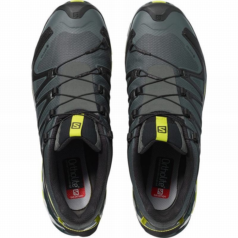 Salomon XA PRO 3D V8 GORE-TEX Negras Verde Claro | 5316BYICD