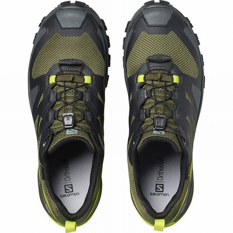 Salomon XA ROGG GTX Verde Oliva Amarillo Claro | 4739RKQOI