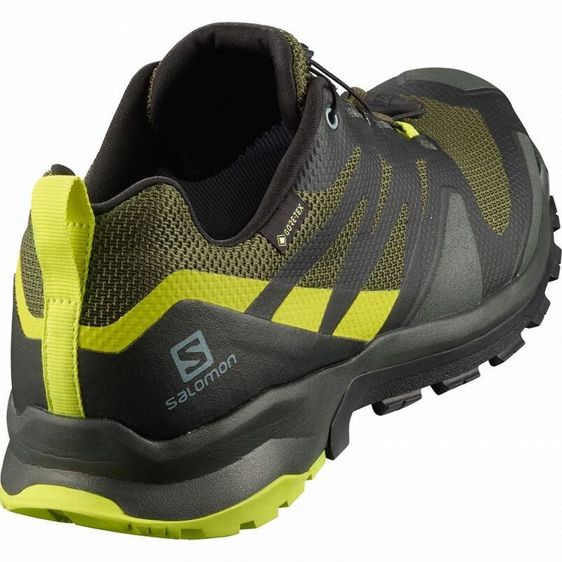 Salomon XA ROGG GTX Verde Oliva Amarillo Claro | 4739RKQOI