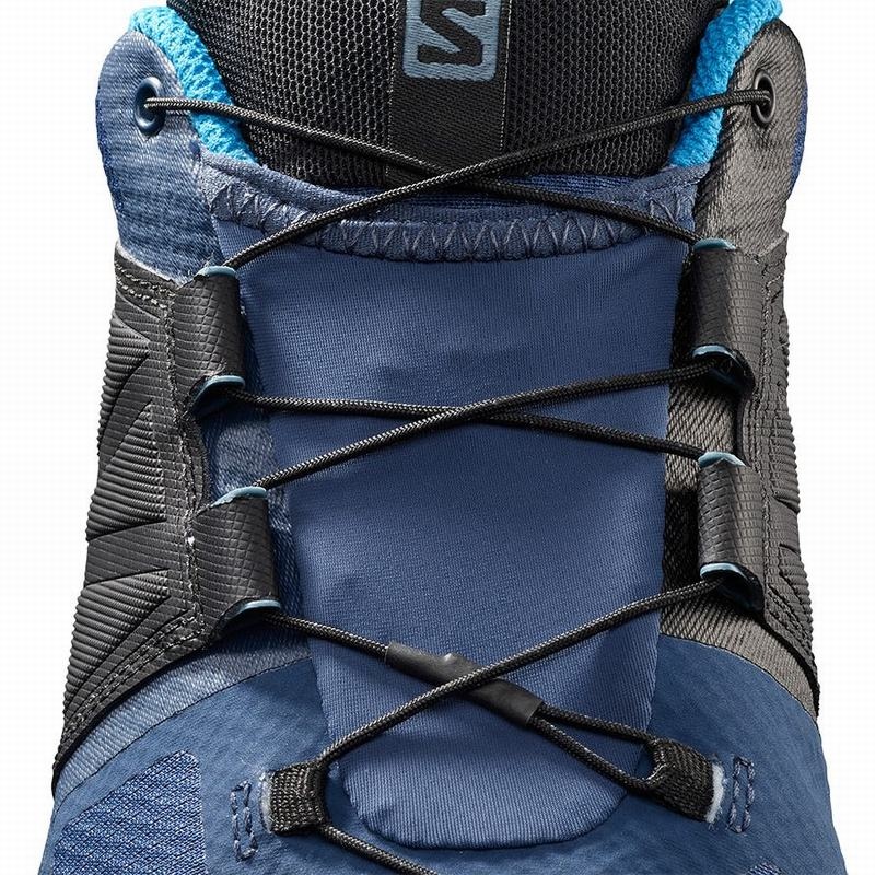 Salomon XA WILD GORE-TEX Azules Negras | 3507YARKT