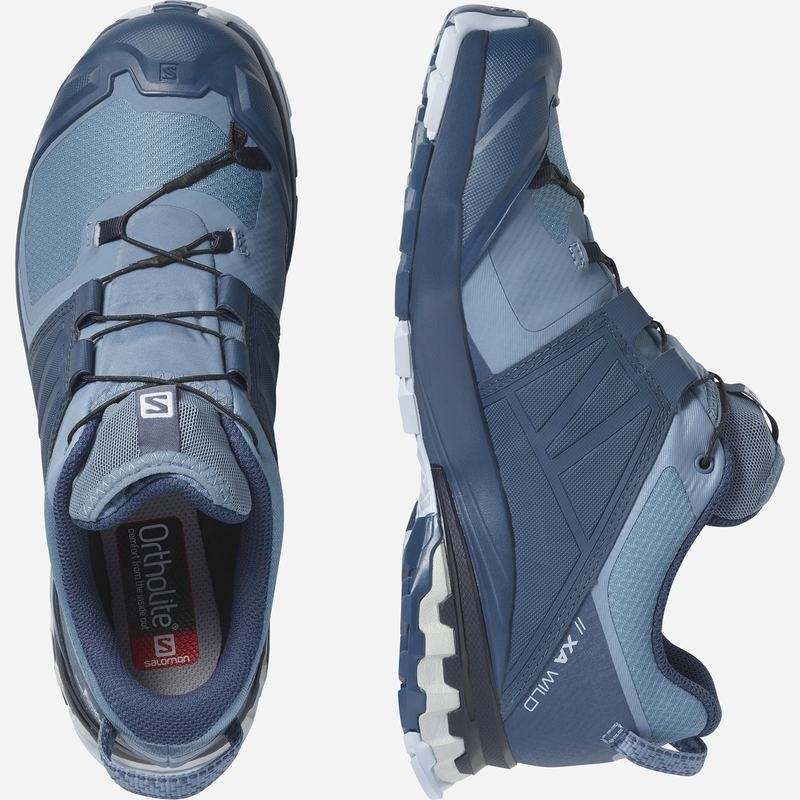 Salomon XA WILD GORE-TEX Azules | 6587HTCXL