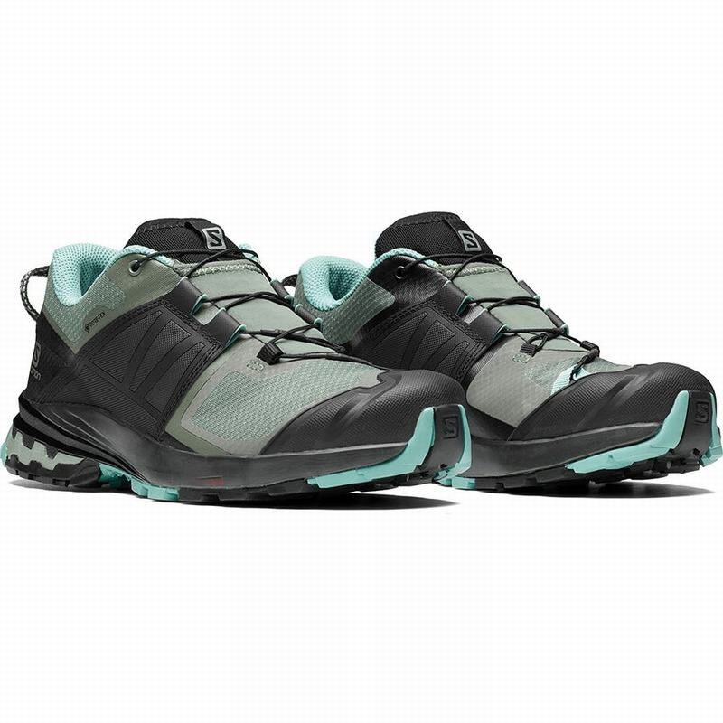 Salomon XA WILD GORE-TEX Verde Negras | 2365TLRZM