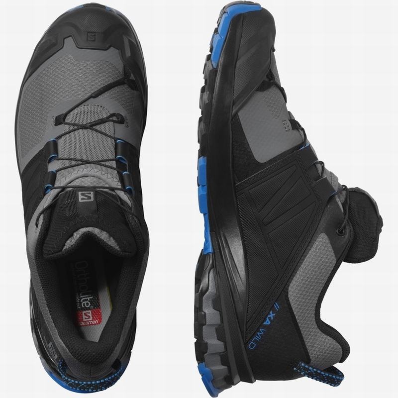 Salomon XA WILD Negras Azules | 7526LSQTI