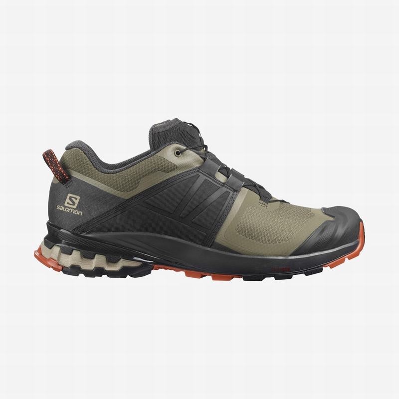 Salomon XA WILD Verde Oliva Negras | 6940HKTLA