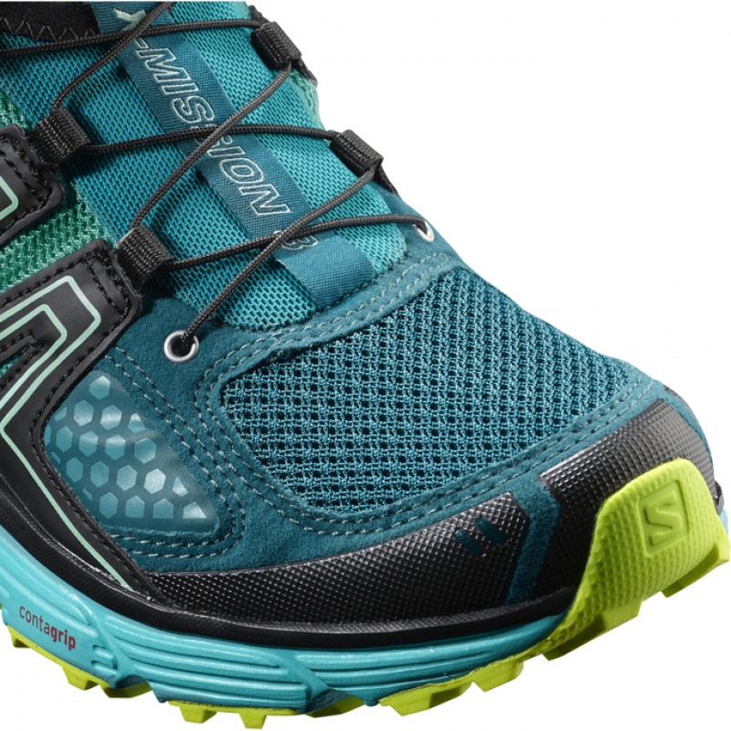 Salomon X-MISSION 3 W Turquesa Claro | 1348ECKTQ