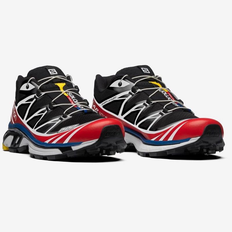 Salomon XT-6 RACING Negras Blancas Rojas | 1639LGKQN