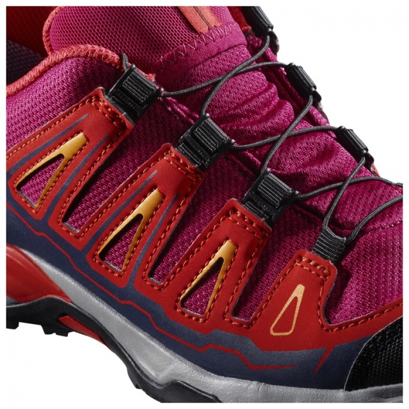 Salomon X-ULTRA GTX J Moradas Naranjas | 8356WCOXE