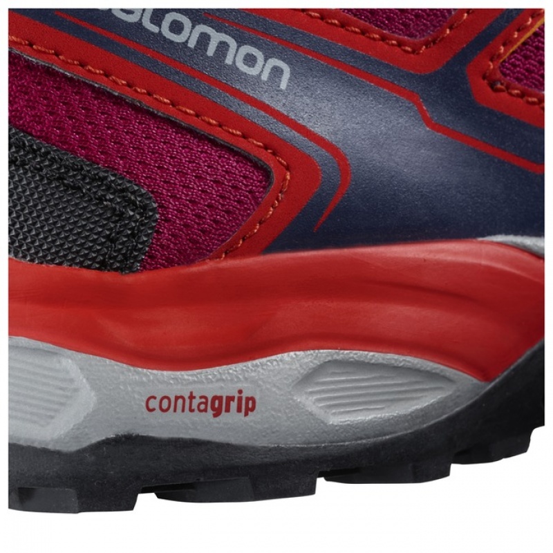 Salomon X-ULTRA GTX J Moradas Naranjas | 8356WCOXE