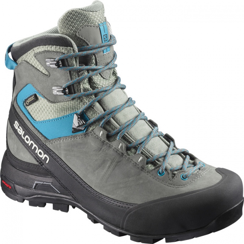 Salomon X ALP MTN GTX W Gris Negras | 7512POETX