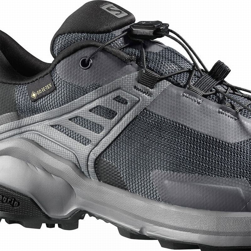 Salomon X RAISE GORE-TEX Azules Oscuro Negras | 4956DKIRH